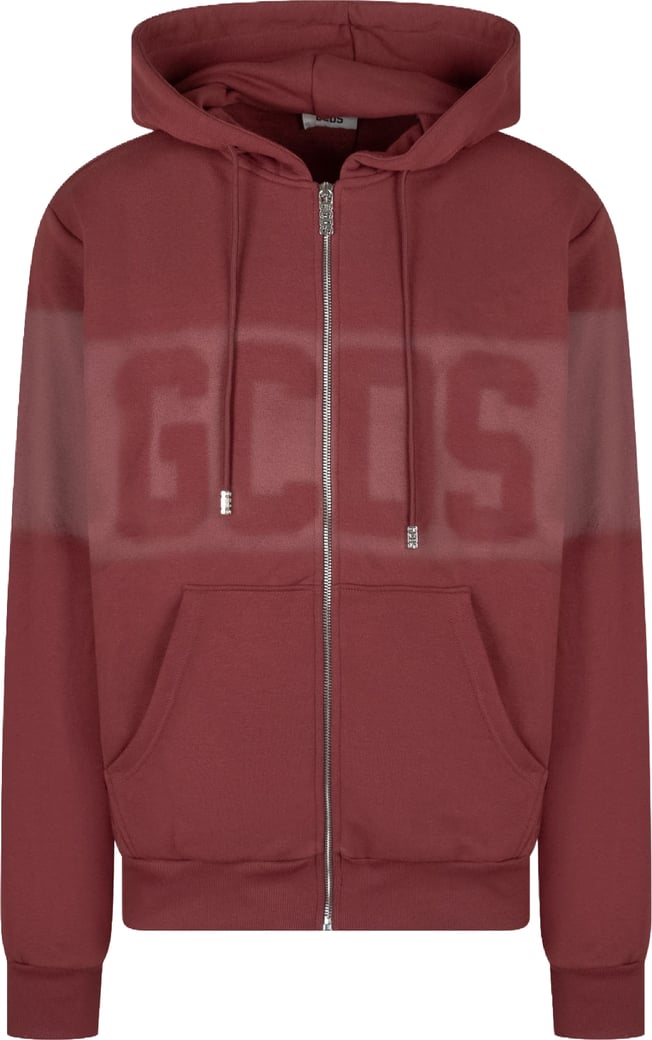 Felpa con Cappuccio e Zip Frontale