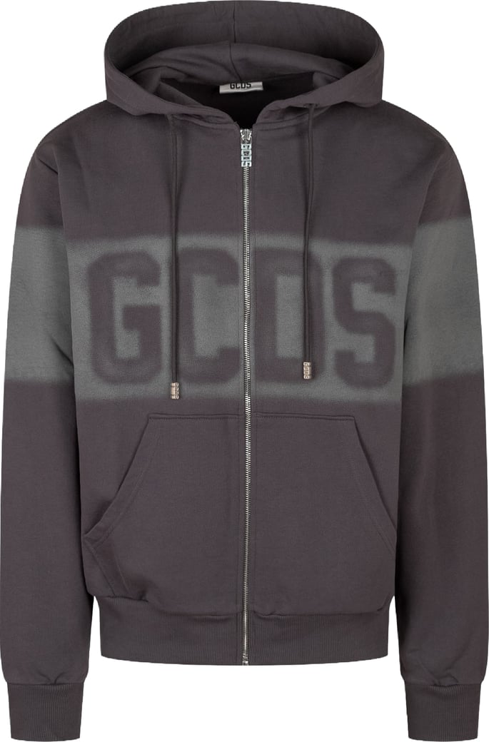 Felpa con Cappuccio e Zip Frontale