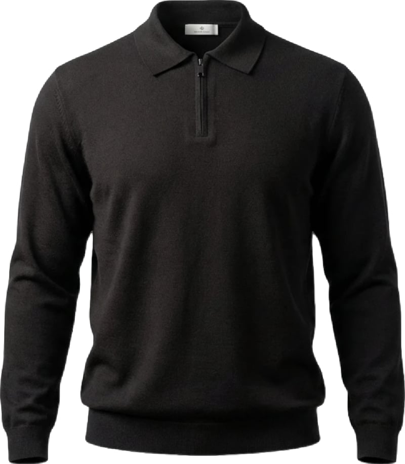Zip Polo KNIT