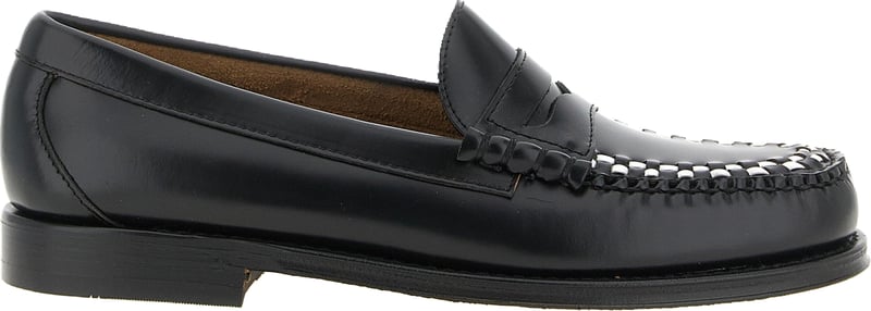 G.H. BASS Bicolor Cowhide Slip-On Loafers