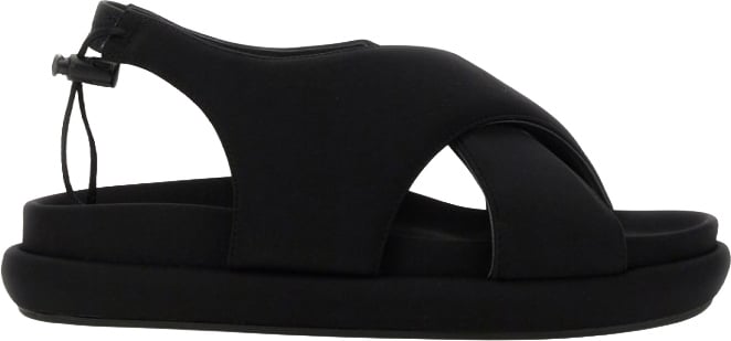 Chunky Sandal With Drawstring Closure