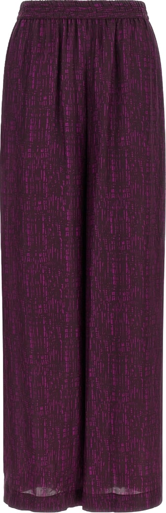 Gianluca Capannolo Purple Viscose Casual Pants