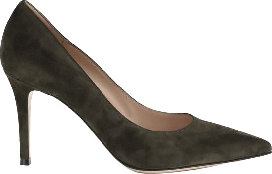 Gianvito Rossi Bicolor Calf Leather Bos Taurus High Heel Pumps
