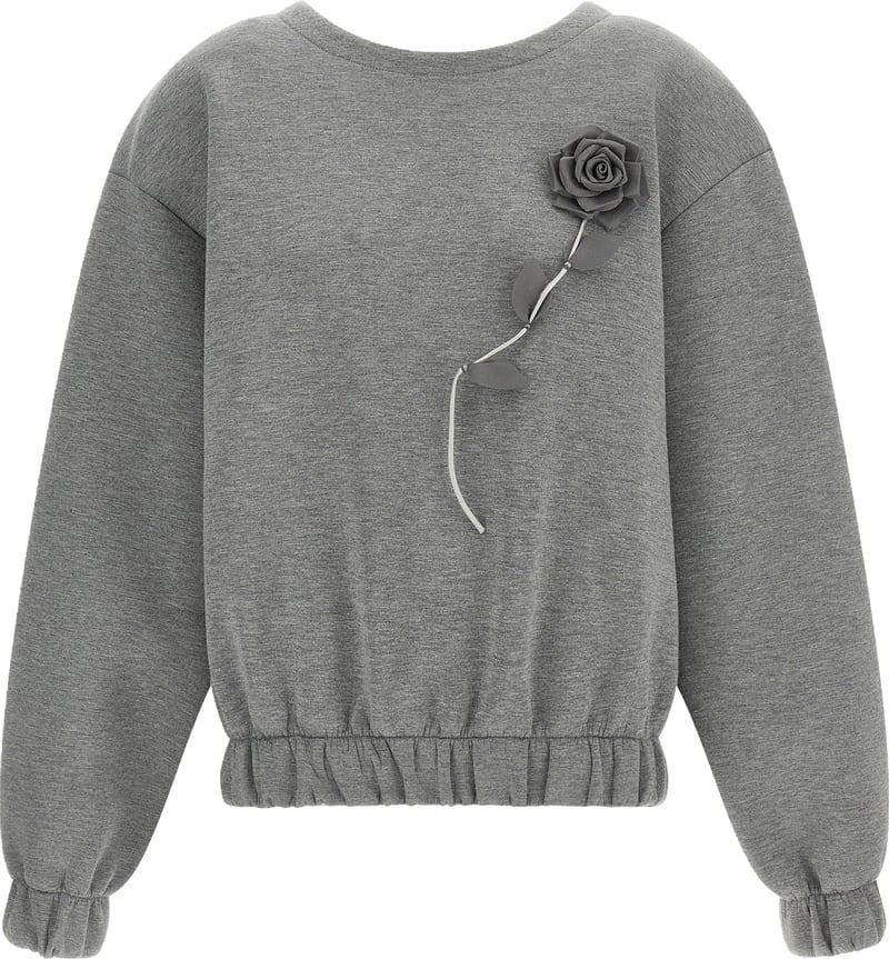 Giuseppe Di Morabito Removable Flower Application Sweatshirt
