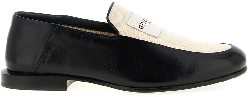 Givenchy Black Lamb Leather Slip-On Loafers