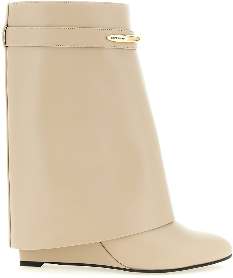 Givenchy Beige Calfskin Ankle Boots