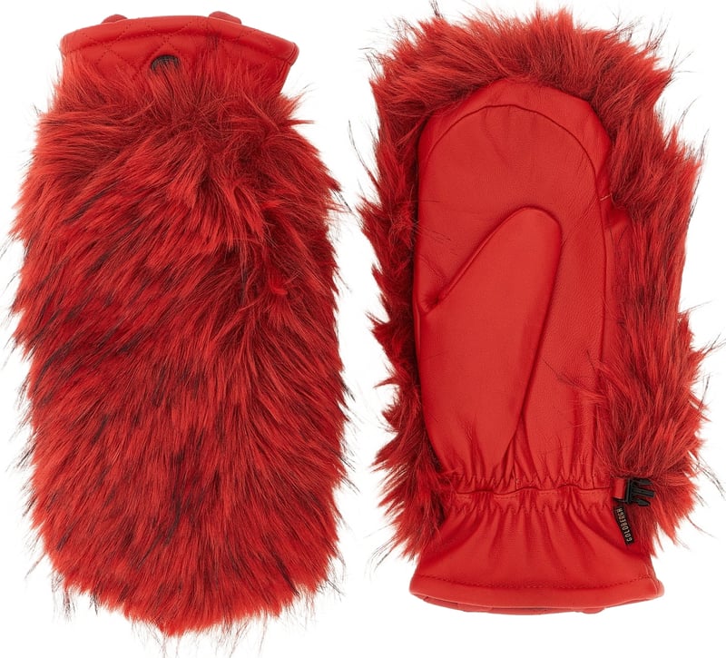 GOLDBERGH Red Goatskin Gloves