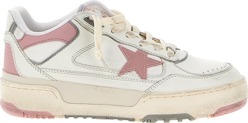 Golden Goose Multicolor Leather Athletic Sneakers