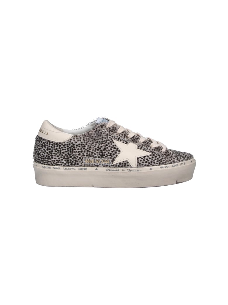 Animalier Leather Hi Star Sneakers