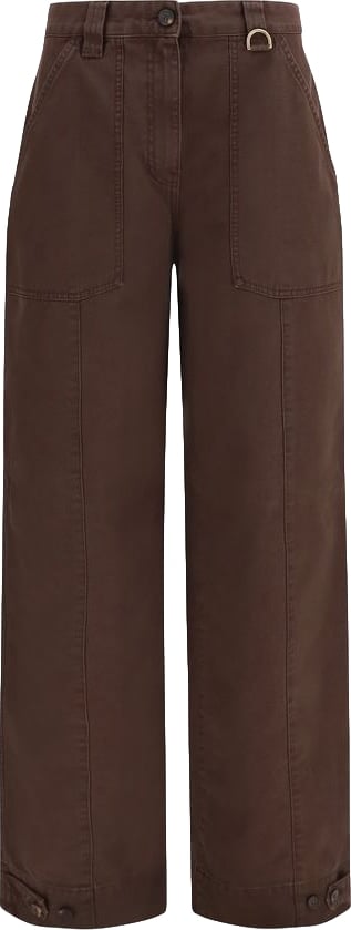 Golden Goose Brown Cotton Cargo Pants