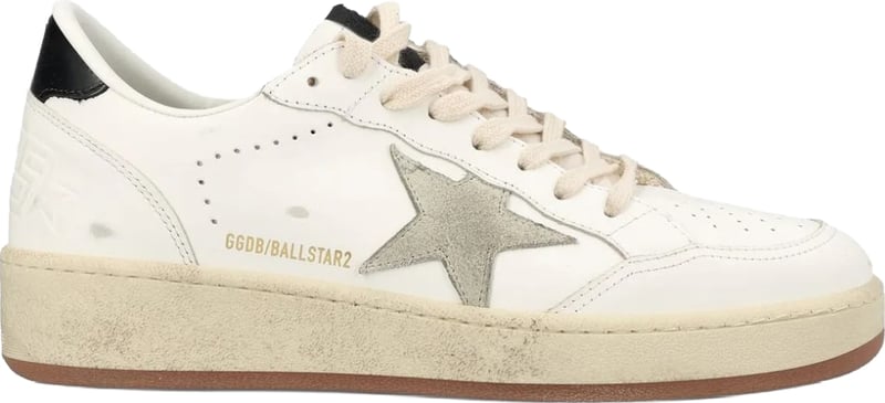 Ballstar Vintage-Inspired Cow Leather Sneakers