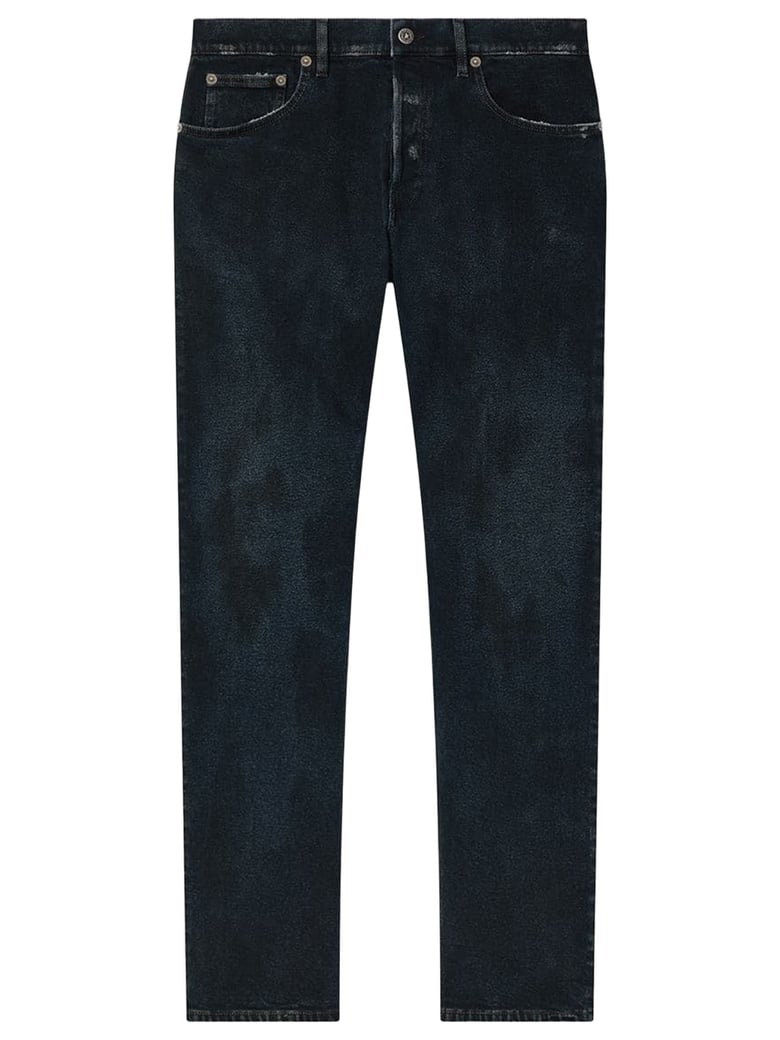 Slim Fit Stretch Cotton Jeans
