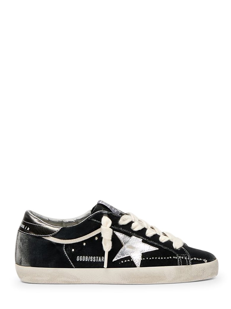 Black Super Star LTD Suede Sneakers