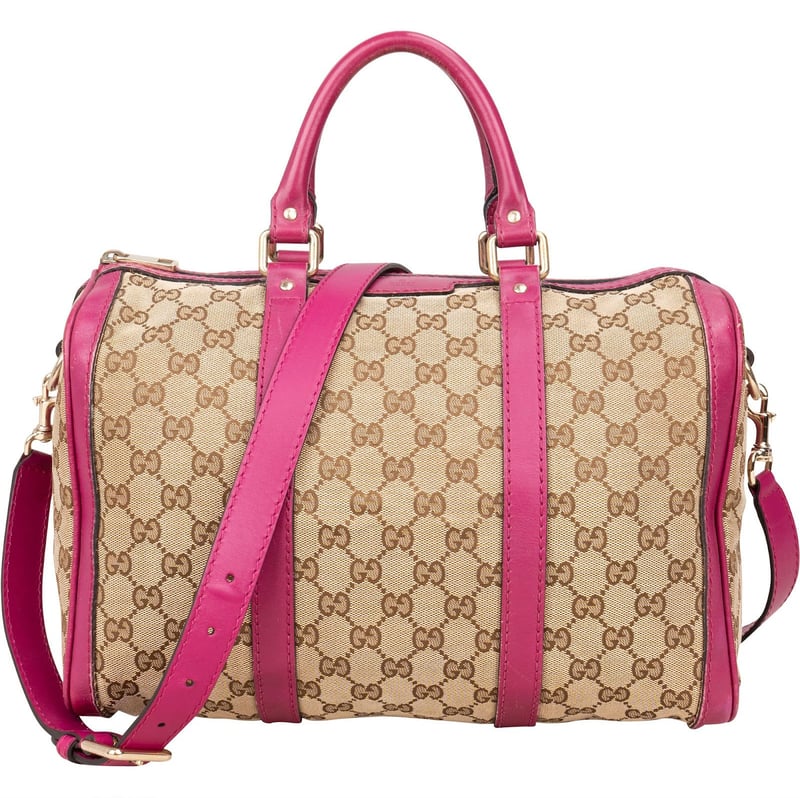 Gucci Monogram GG Boston Handbag