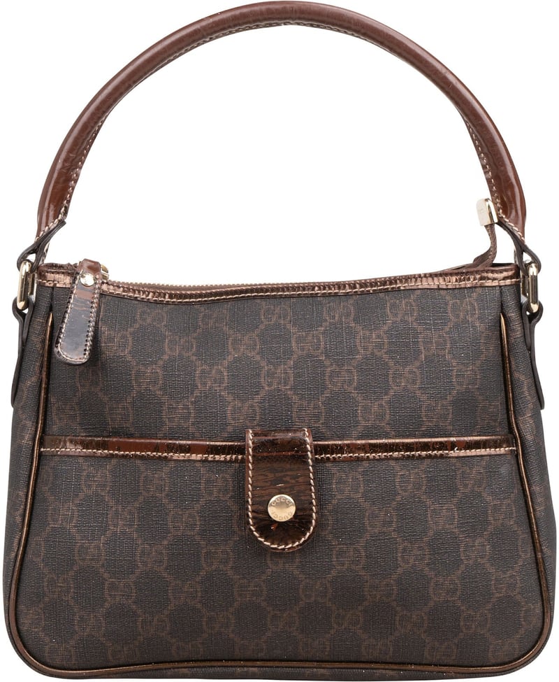 Gucci Monogram GG Coated Canvas Handbag