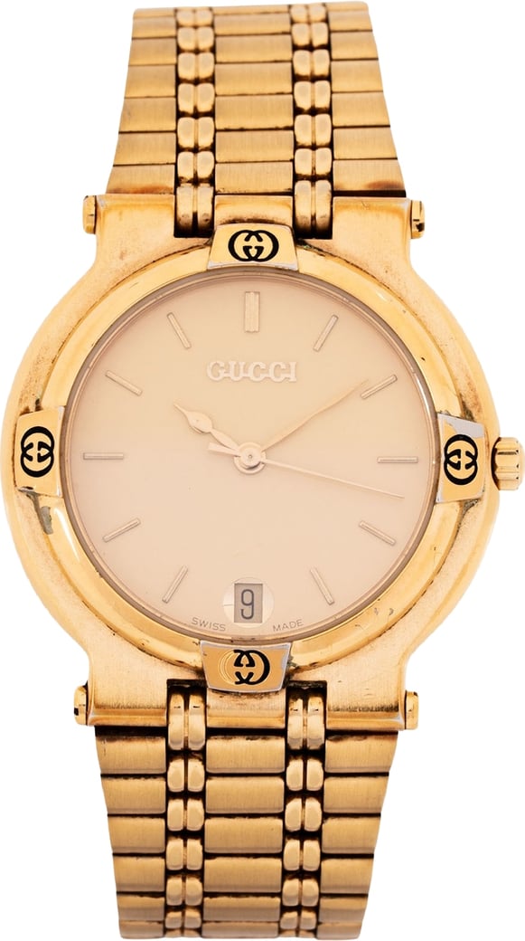 Gucci Gold Tone 9200M Woman Watch