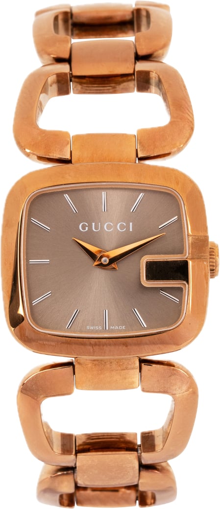 Gucci Rose Tone G-Gucci 125.5 Women Watch