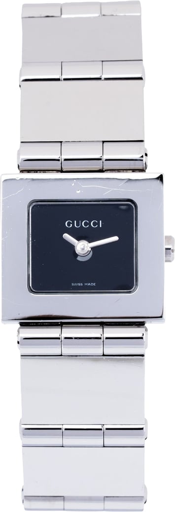 Gucci Silver Tone G-Watch Watch