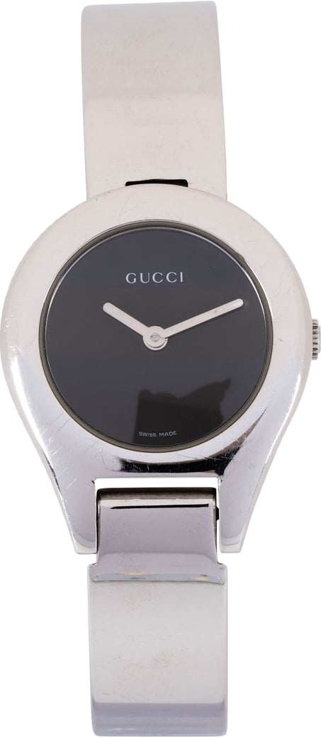 Gucci Silver Tone 6700L Bangle Watch