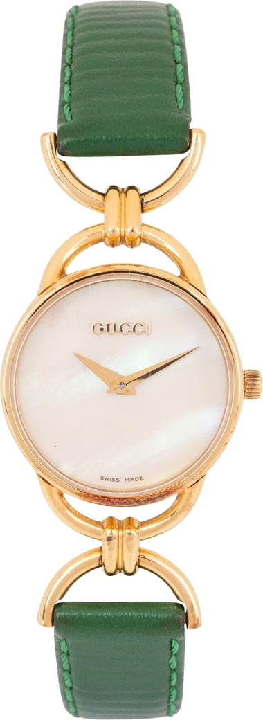 Gucci Gold Tone Tornabuoni 6000.2.L Watch