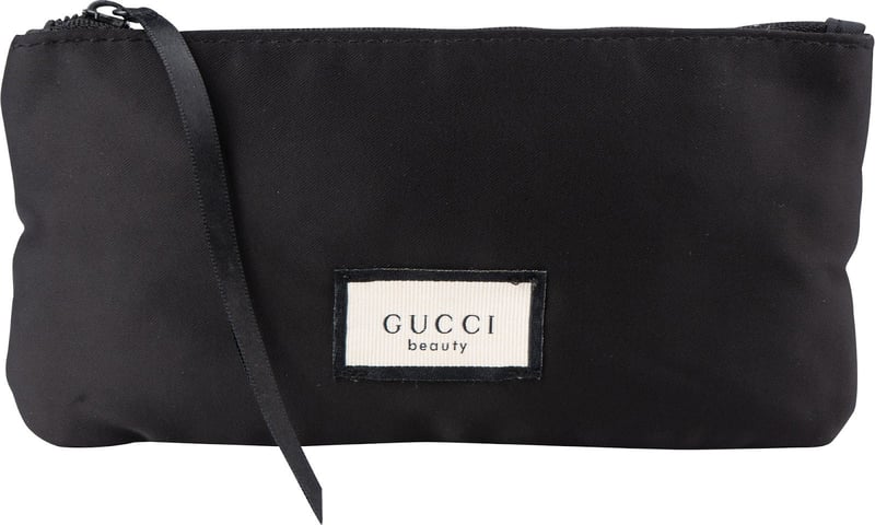 Gucci Black Small Beauty Toiletry Pouch
