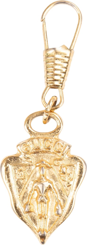 Gucci Golden Knight Crest Bag Charm Pendant