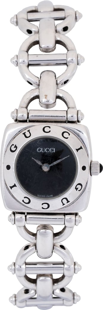 Gucci Silver Tone 6400L Horsebit Woman Watch