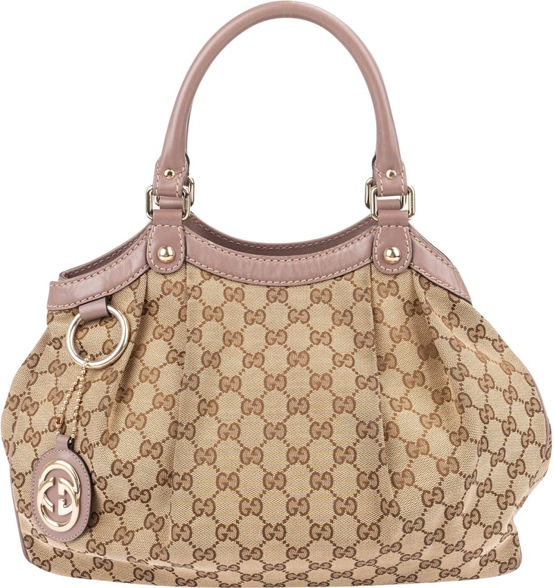 Gucci Monogram GG Canvas Sukey Handbag