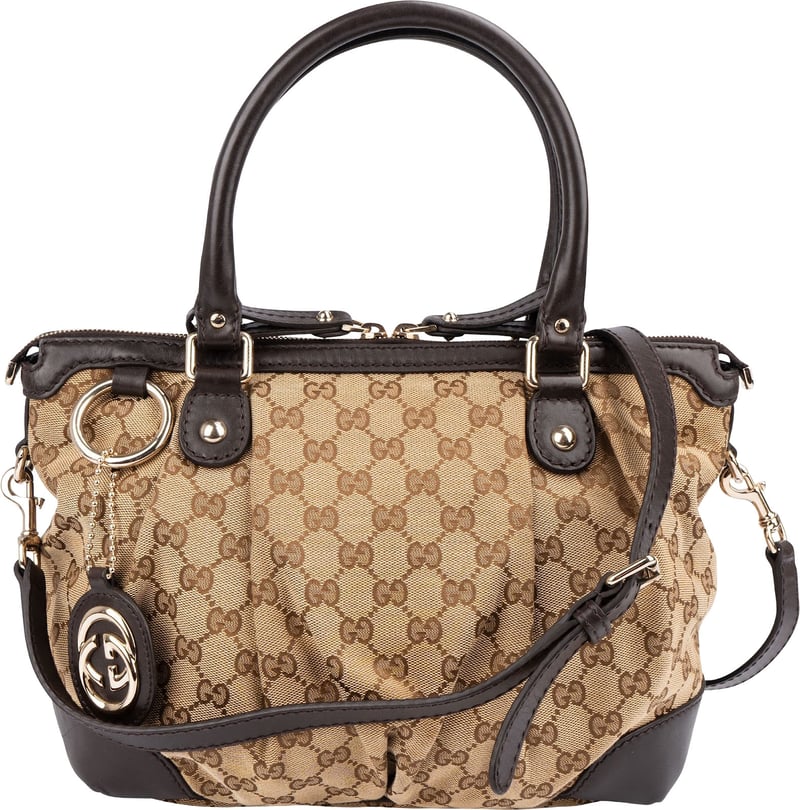 Gucci Monogram GG Canvas Sukey Handbag