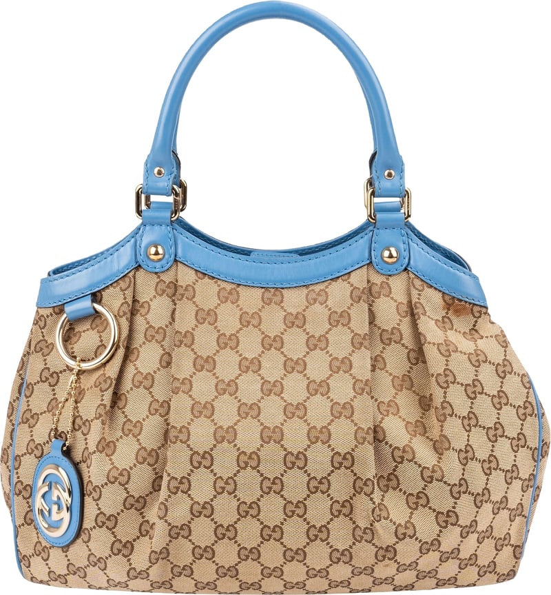 Gucci Monogram GG Canvas Sukey Handbag