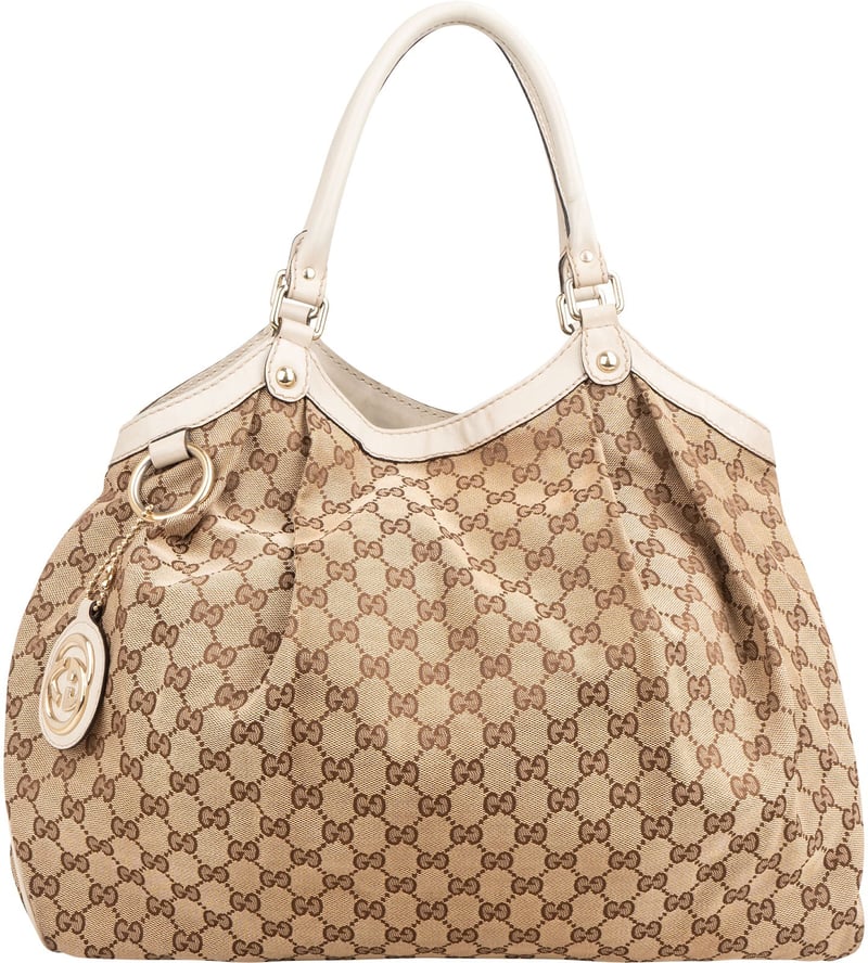 Gucci Monogram GG Canvas Sukey Large Hobo Handbag