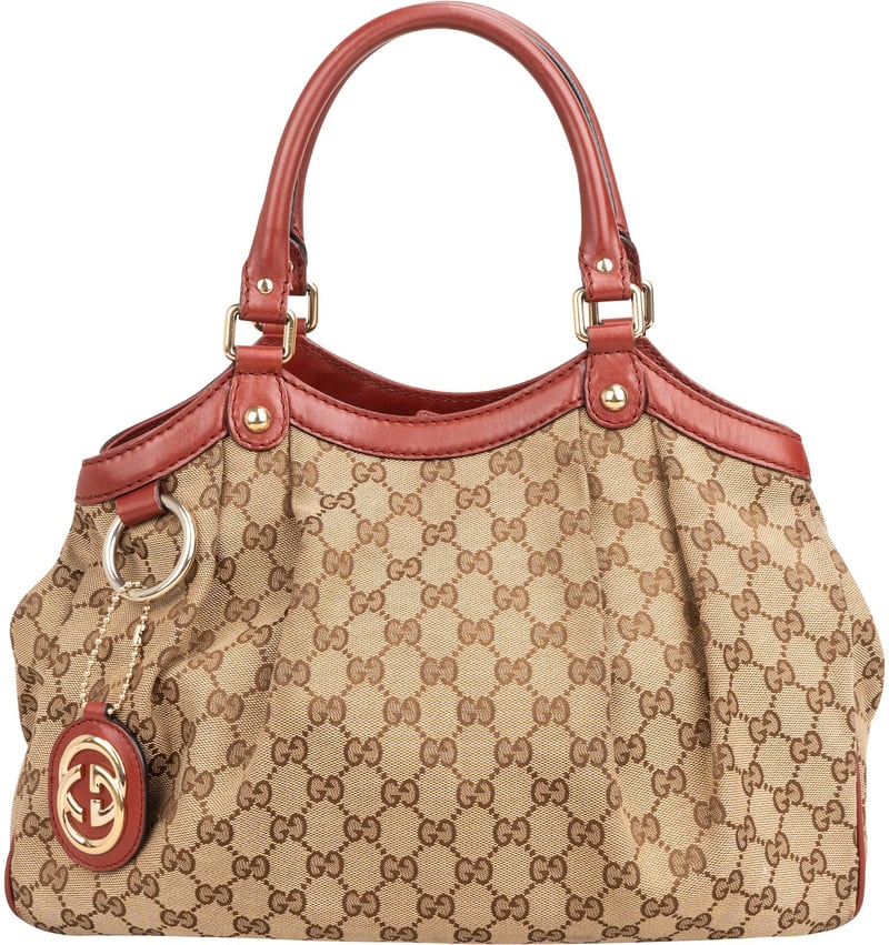 Gucci Monogram GG Canvas Sukey Handbag