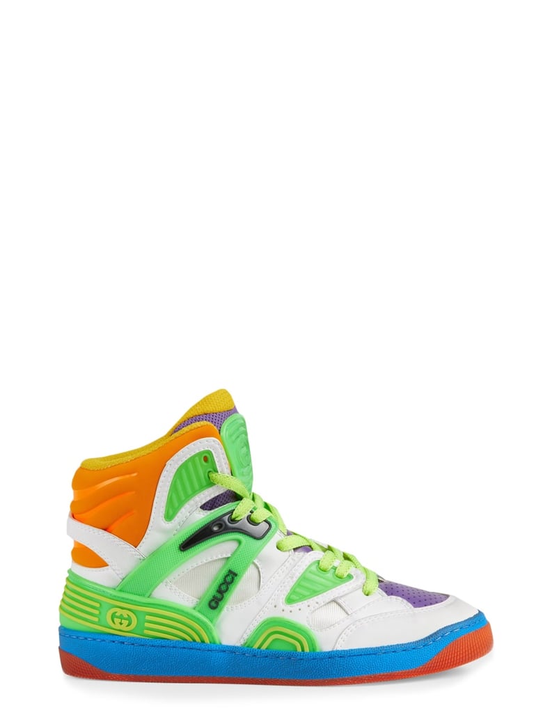 White Minimalistic Sneakers with Rubber Sole