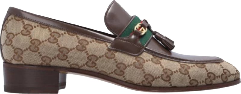 Gucci GG Men's Luxury Loafers Brown