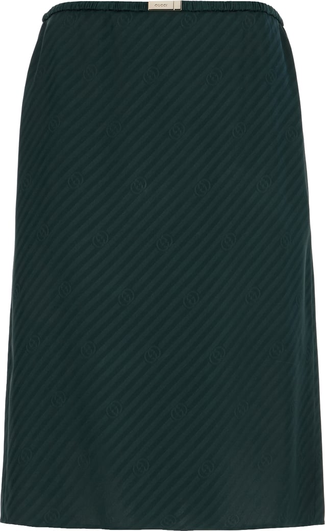 Gucci Dark green skirt