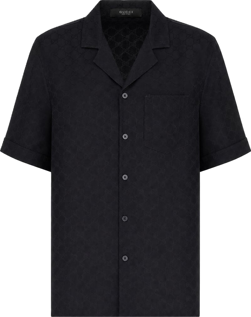 Gucci Black silk shirt