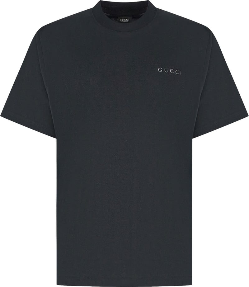 Gucci Black cotton blend t-shirt
