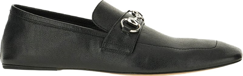 Gucci Black leather Ragazzo loafers