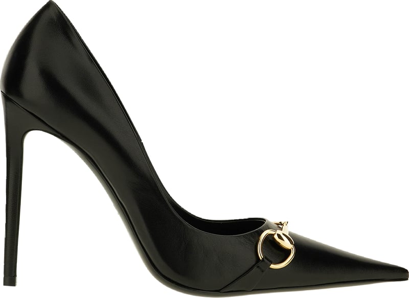 Gucci Black leather pumps