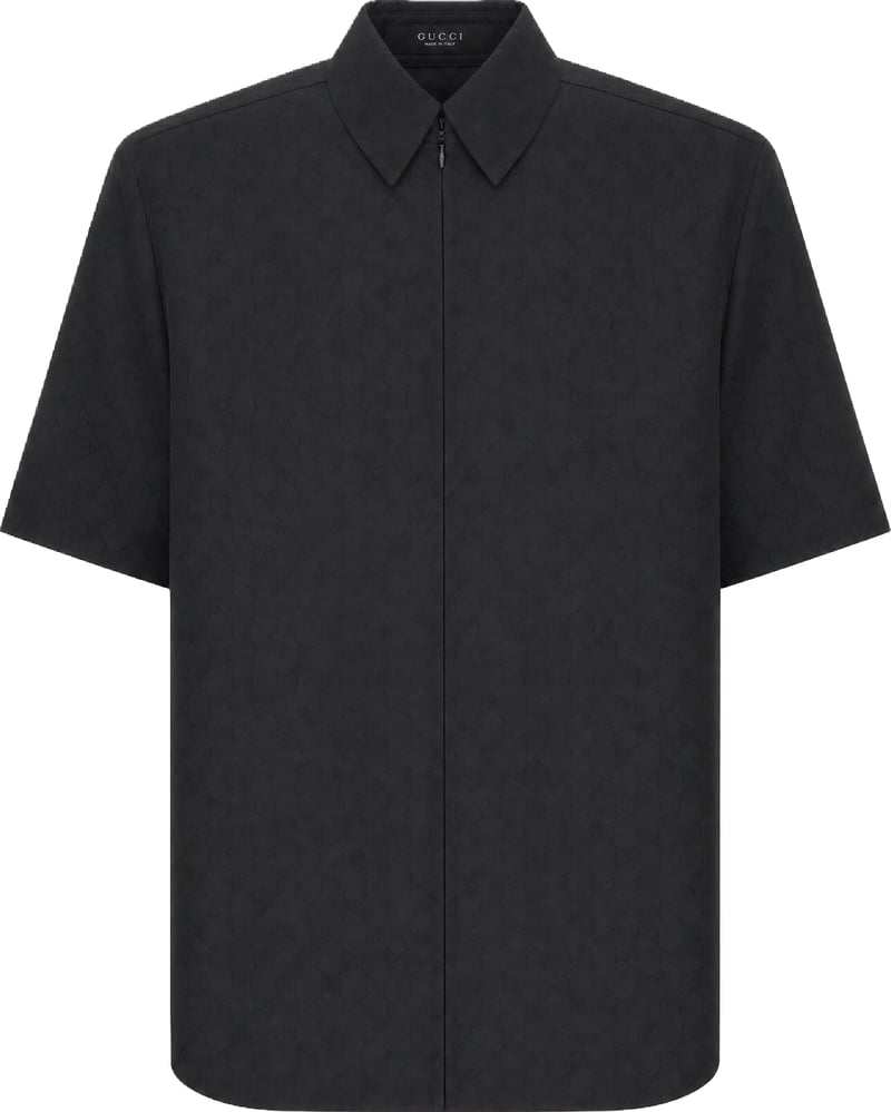 Gucci Black cotton shirt