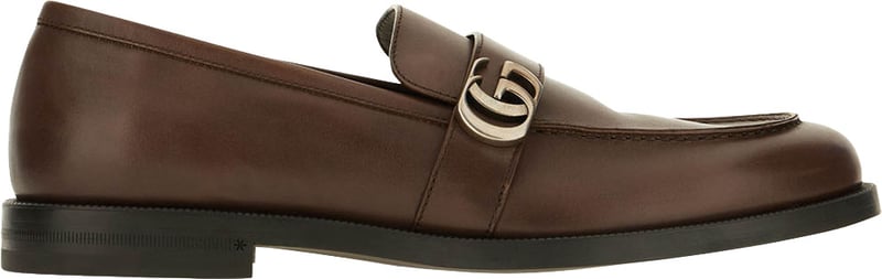 Gucci Brown leather loafers
