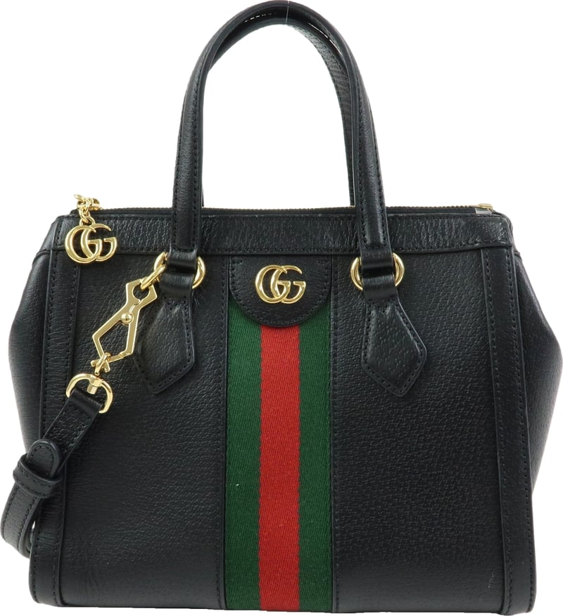 Gucci Ophidia Top Handle Leather Small
