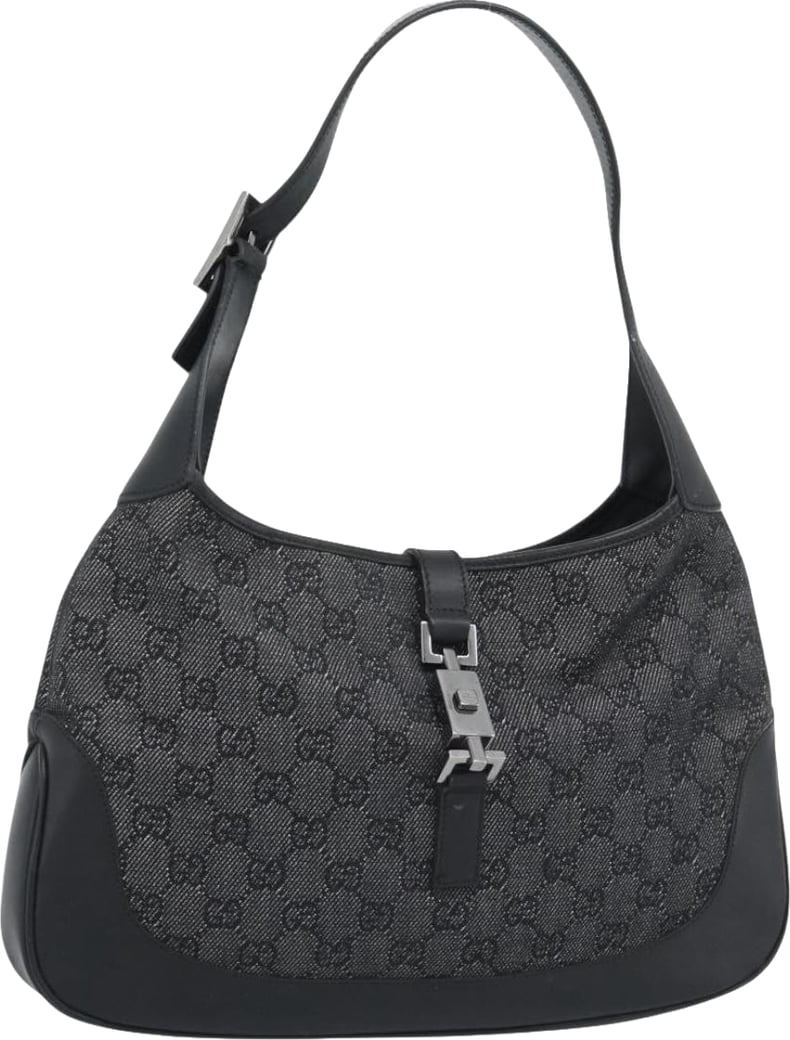 Gucci Jackie GG Canvas and Leather Small