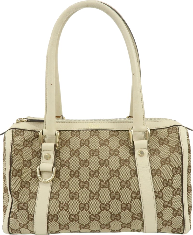 Gucci Abbey Boston GG Canvas Small