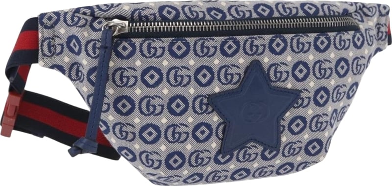 Gucci Children's Belt Printed GG Coated Canvas