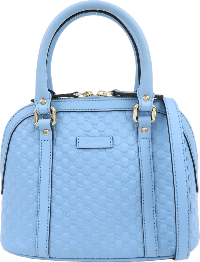 Gucci Convertible Dome Satchel Microguccissima Leather Medium