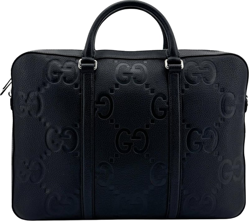 Gucci Convertible Jumbo GG Embossed Leather