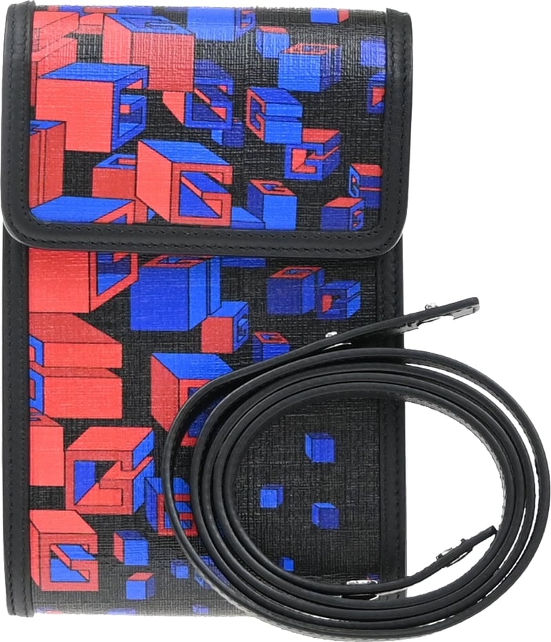Gucci Flap Printed Coated Canvas Mini