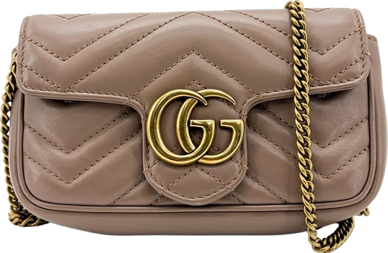 Gucci GG Marmont Flap Matelasse Leather Medium