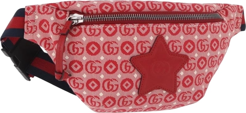 Gucci Children's Belt Printed GG Coated Canvas